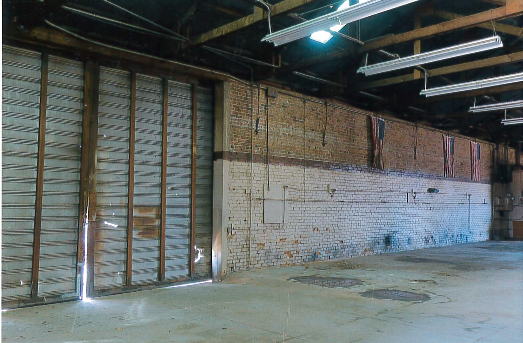 Interior view of east wall and doorway